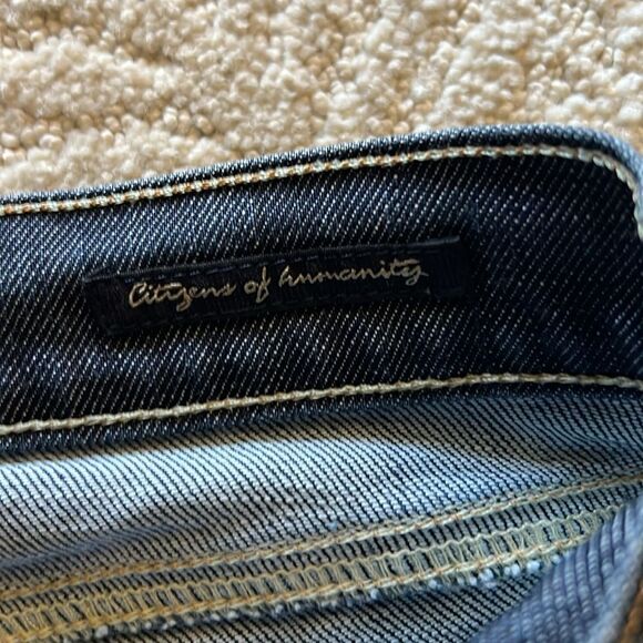 Citizens of Humanity “Crochet H” Low Waist Bootcut Stretch Jeans 30 - Picture 13 of 17